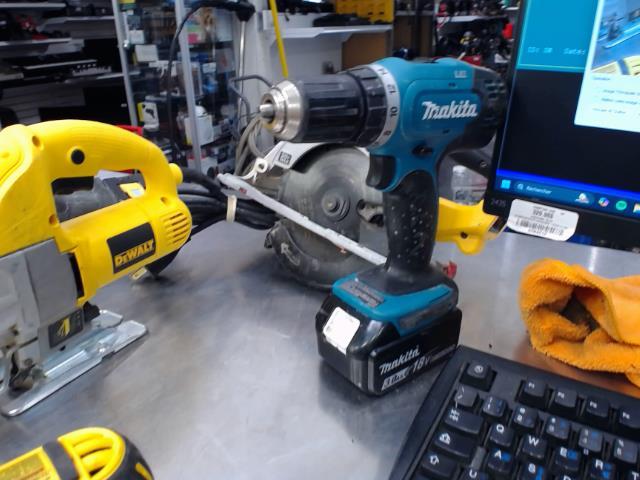 Drill makita 18v + batt 3ah