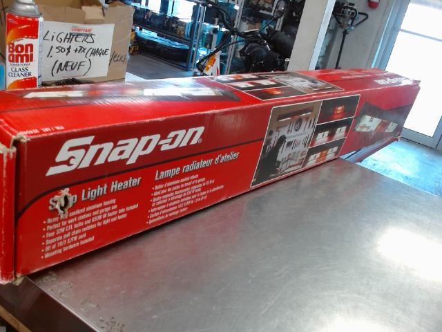 Shop light heater snap-on en boite