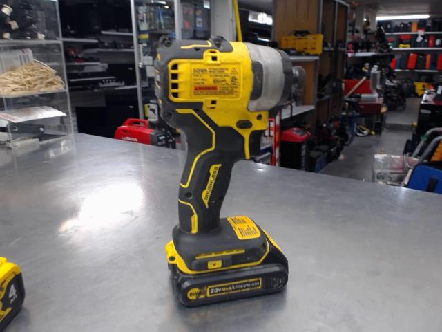 Impact driver dewalt avec batt 1.5ah