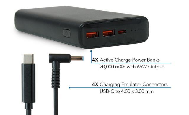 Portable power bank charger