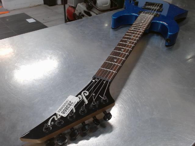 Guitar electrique jackson bleu