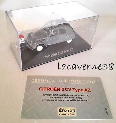 Petite voiture 1/43 type az + certificat