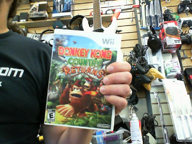 Donkey kong country returns