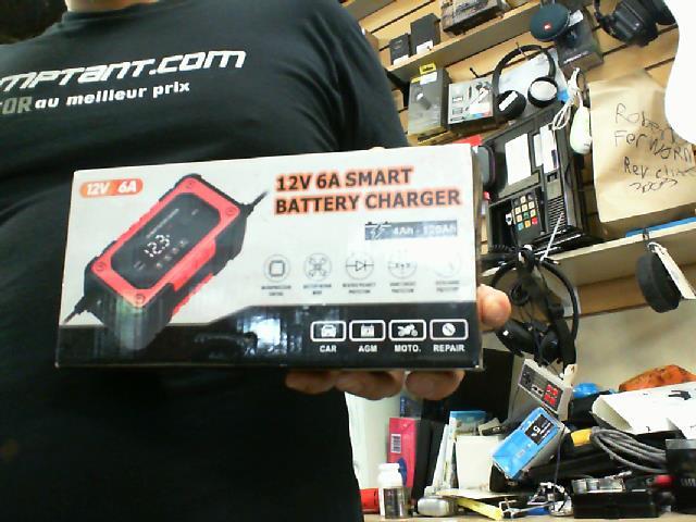 Smart battery charger 4ah - 120ah