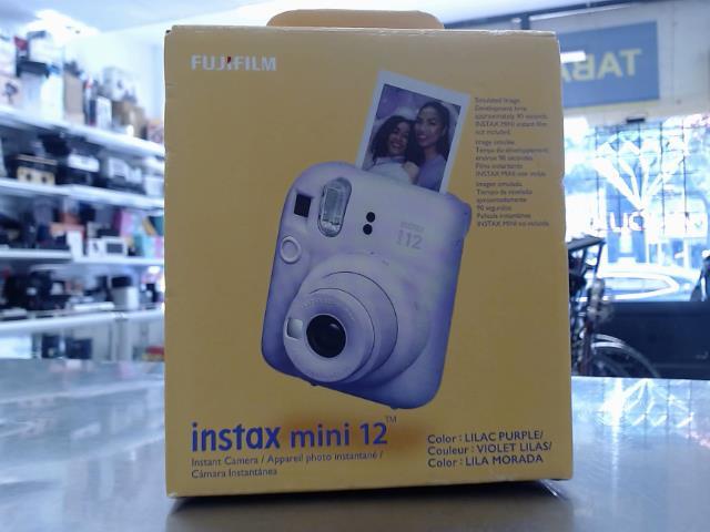 Instax mini 12 fuji mauve in box