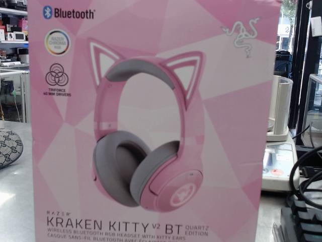 Headset gaming kitty v2 bt quartz