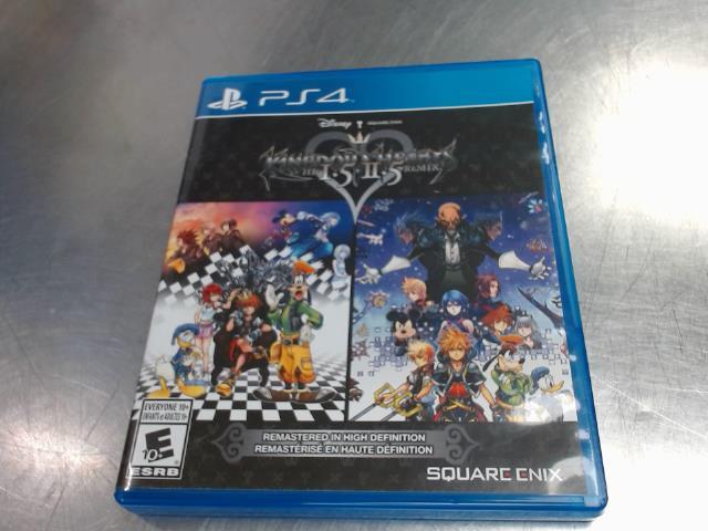 Kingdom hearts hd 1.5+2.5 remix ps4