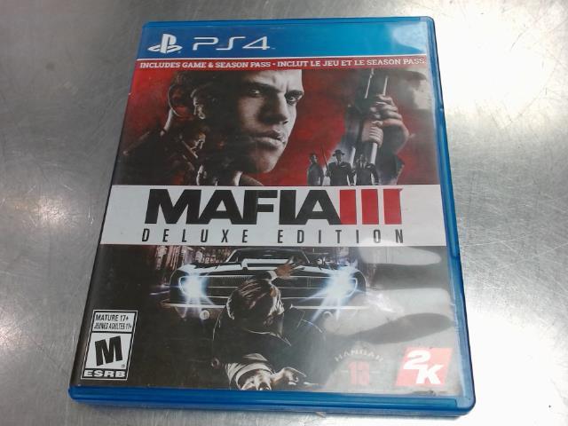 Mafia 3 deluxe edition ps4