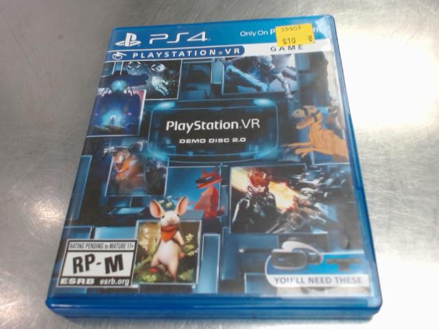 Playstation vr demo disc 2.0