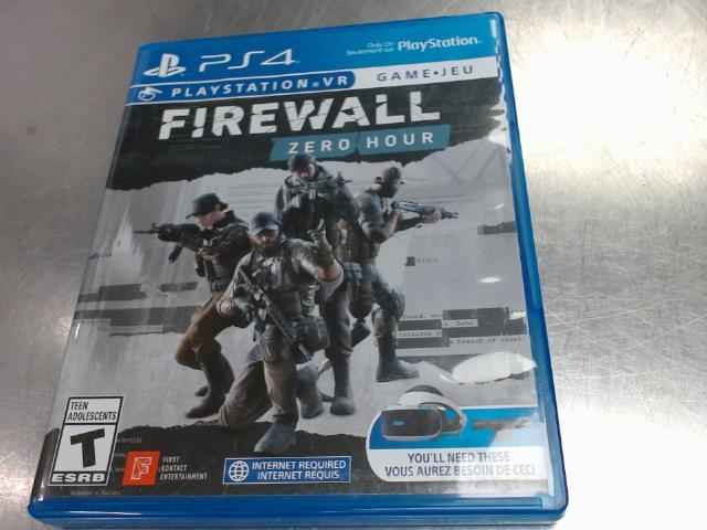 Firewall zero hour ps4 vr