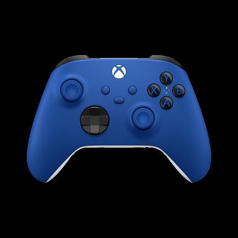 Manette xbox bleu sans le dos