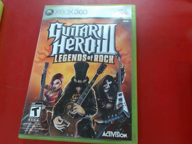 Guitar hero 3 legends of rock