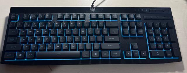 Clavier noir gaming