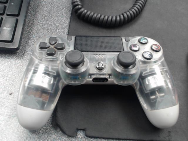 Manette ps4 grise transparant