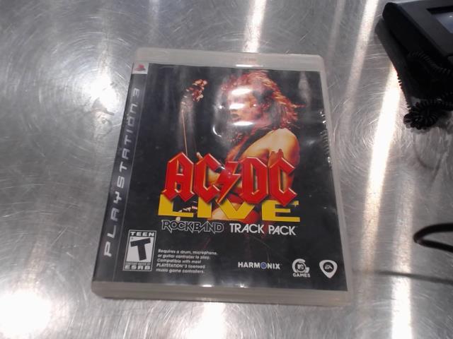 Acdc live rockband track pack ps3