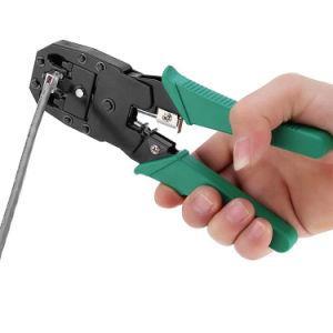 Cable crimping tool for ethernet cable