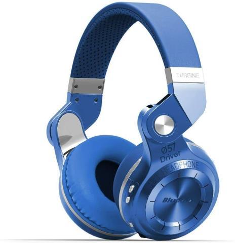 Ecouteurs bluetooth bleu