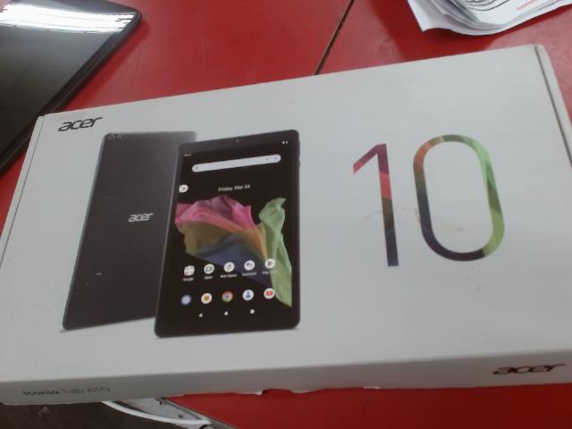 Tablette acer 10.1'' + chargeur + boite