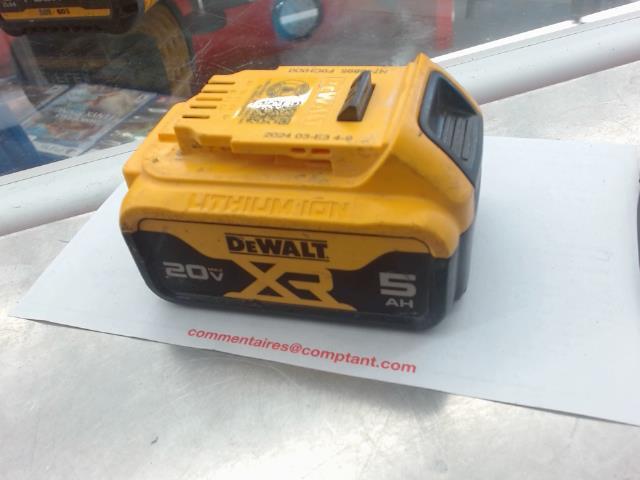 Batterie dewalt xr20v/5ah