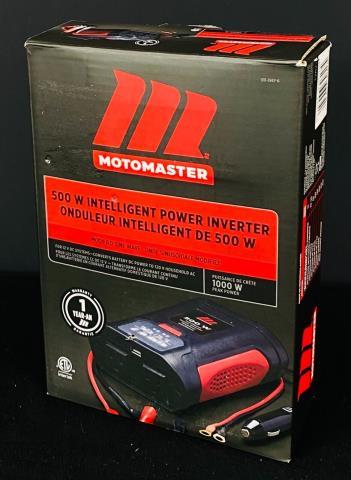 Motomaster intelligent power inverter