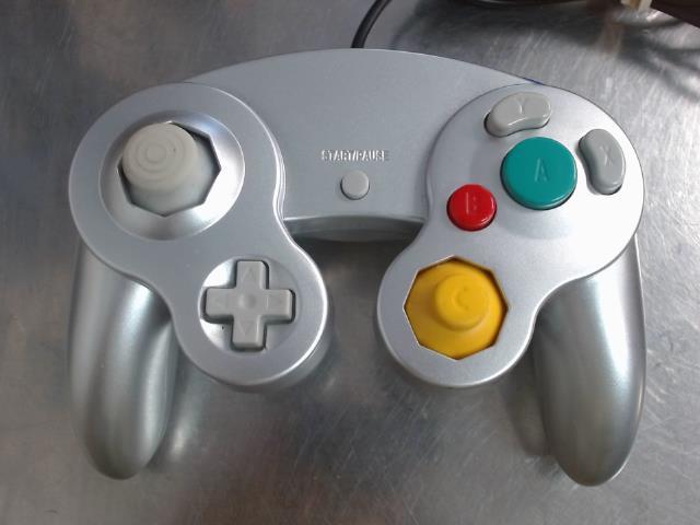 Manette gamecube generique (silver)