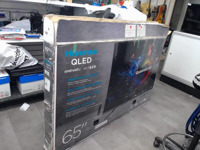 Tv 65'' hisense qled +tc+acc dboite