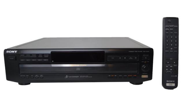 Dvd player muldi disc sony no tc