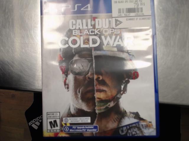 Jeux cod black ops cold war