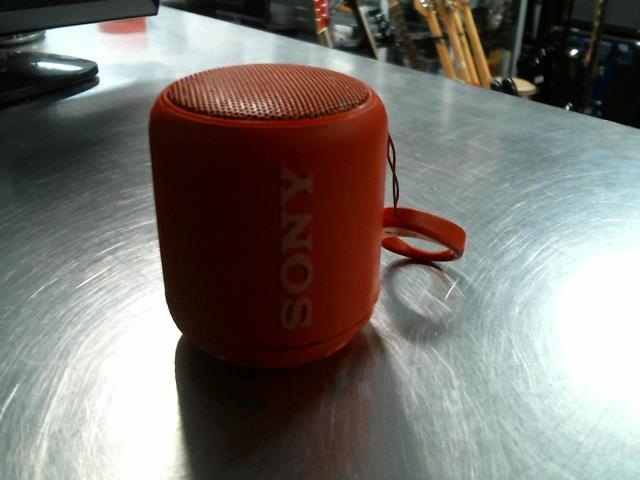 Haut parleur bluetooth orange