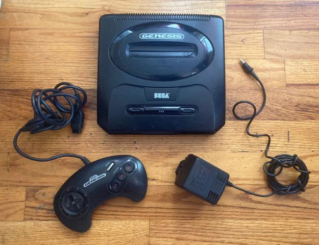 Sega genesis console+manette