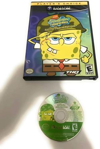 Spongebob squarepants game cube