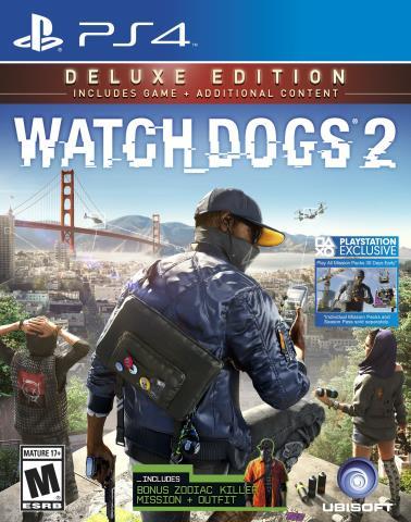 Watchdogs 2 deluxe edition playstation 4