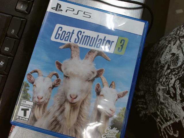 Goat simulator 3 sur ps5