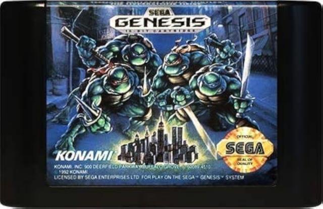 Tmnt the hyperstone heist sega genesis