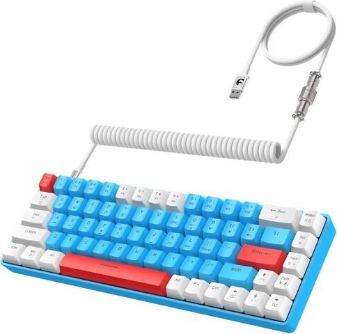 Clavier rgb blanc