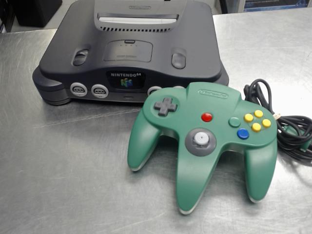 Nintendo 64 + manette 64 verte