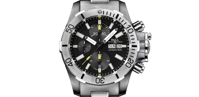 Ball chronograph hydrocarbon sub.war.blk