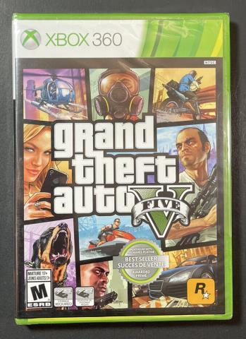 Grand theft auto v xbox 360