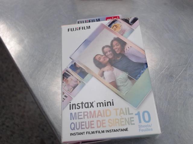 Instax mini film camera mermaid tail