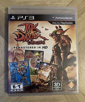 Jak and daxter collection remastered hd