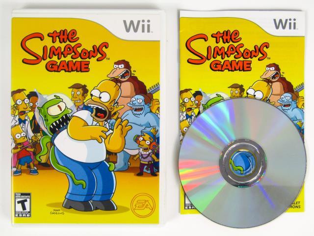 Wii the simpsons game