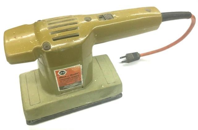 Single action sander avec fil