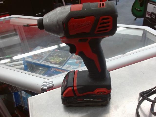 1/4'' hex impact driver + batterie