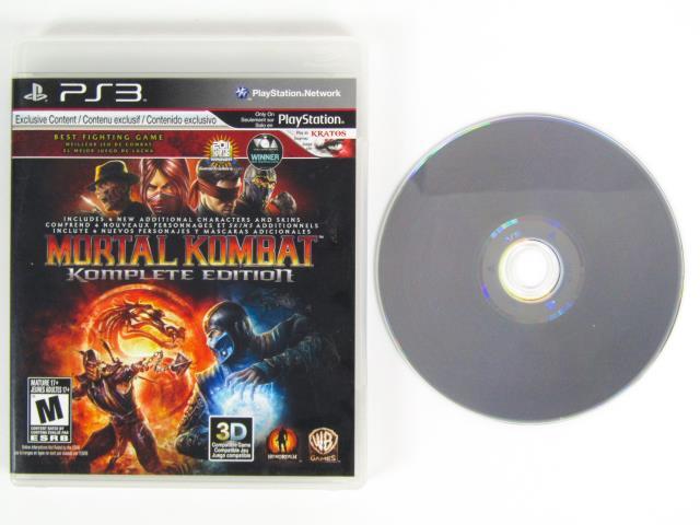 Mortal kombat komplete edition ps3