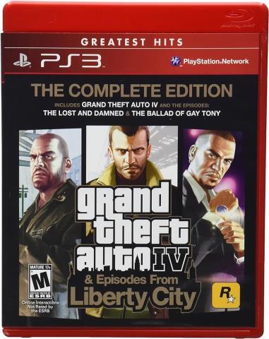 Gta iv & episodes from liberty city ps3