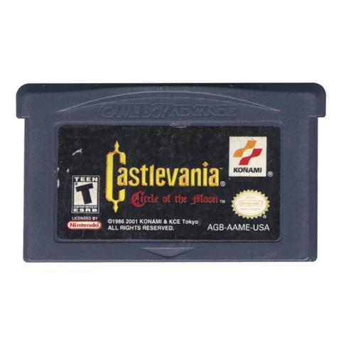 Castlevania circle of the moon gba