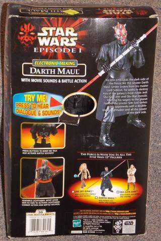 Darth maul dans boite