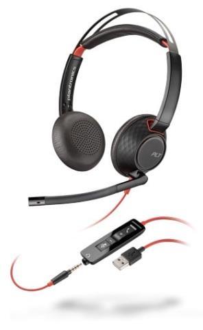 Casque audioi+micro pour pc rouge