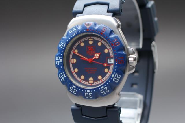 Tag heuer blue watch professional