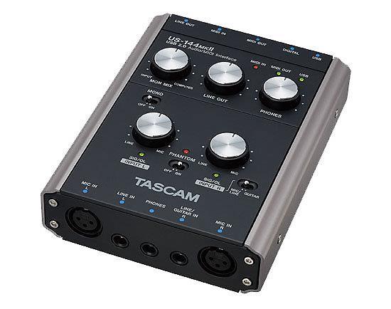 Tascam carte de son midi